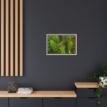 Glanageenty Forest Matte Canvas, Framed (Multi-color)