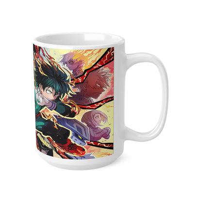 Anime-Inspired Ceramic Coffee Cups - 11oz & 15oz Perfect for Fans of Action & Adventure