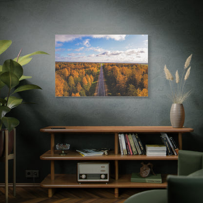 Somewhere in Lithuania Matte Canvas, Stretched, 1.25"