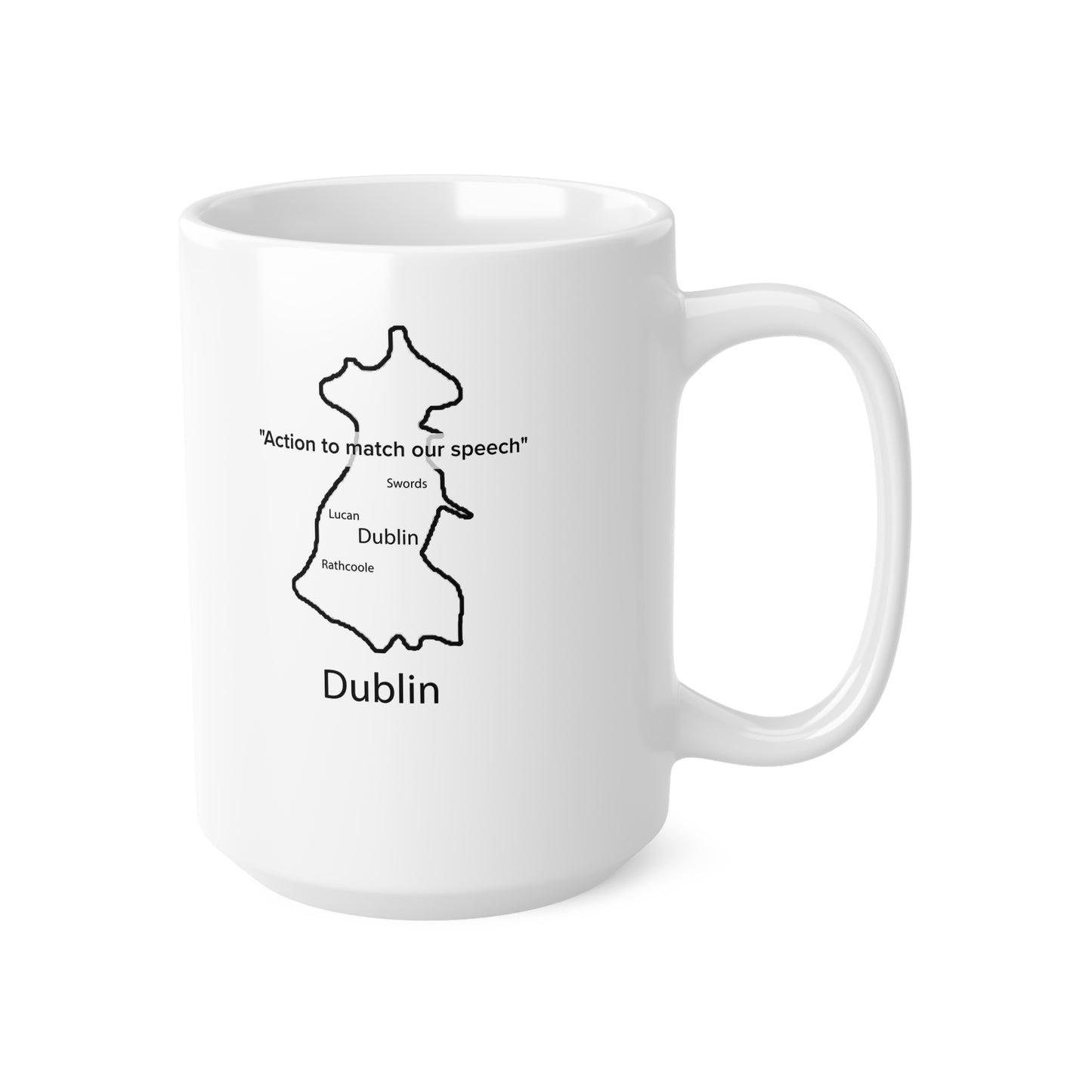 Dublin Ceramic Coffee Cup - 11oz & 15oz