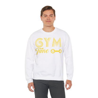 Gym Time Unisex Heavy Blend Crewneck Sweatshirt