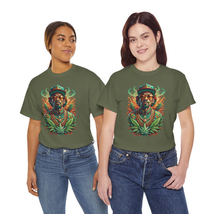Reggae Lion Tee — Rasta Portrait Graphic T-Shirt
