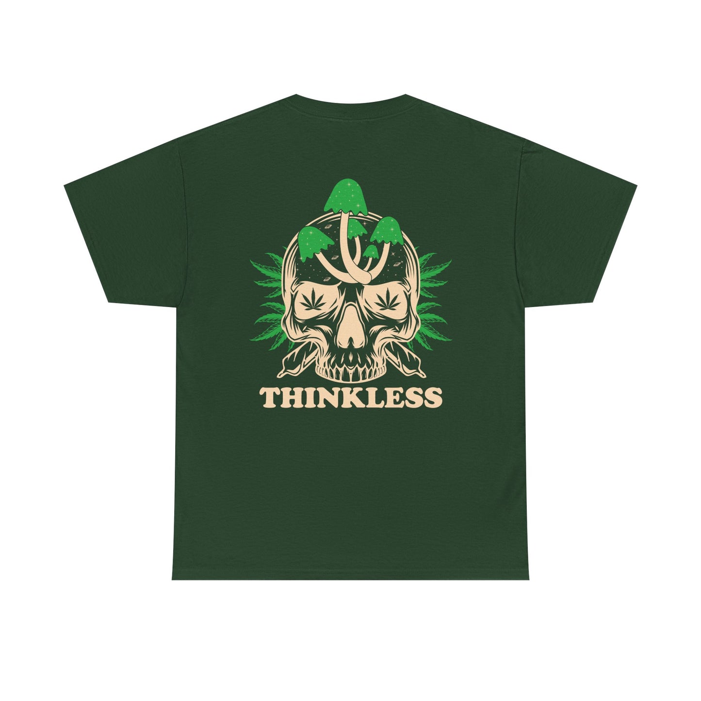 Mushroom Skull 'THINKLESS' T-Shirt