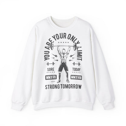Motivational Fitness Sweatshirt - 'You Are Your Only Limit'