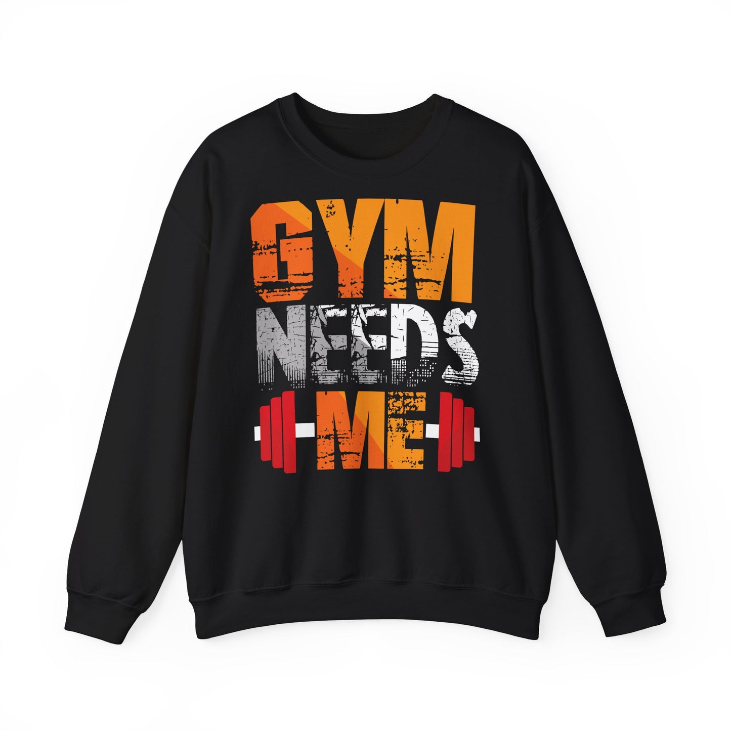 Gym Name Unisex Heavy Blend™ Crewneck Sweatshirt - Perfect for Fitness Enthusiasts