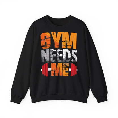 Gym Name Unisex Heavy Blend™ Crewneck Sweatshirt - Perfect for Fitness Enthusiasts