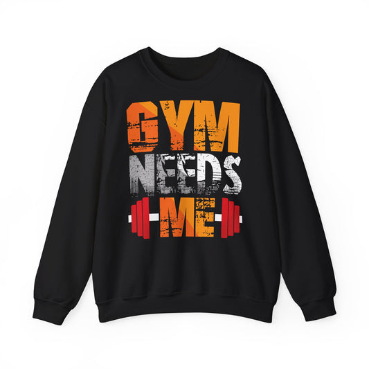 Gym Name Unisex Heavy Blend™ Crewneck Sweatshirt - Perfect for Fitness Enthusiasts
