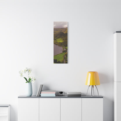 Sruth in Aghadh an Aird or The devil's Chimney Matte Canvas, Stretched, 1.25"