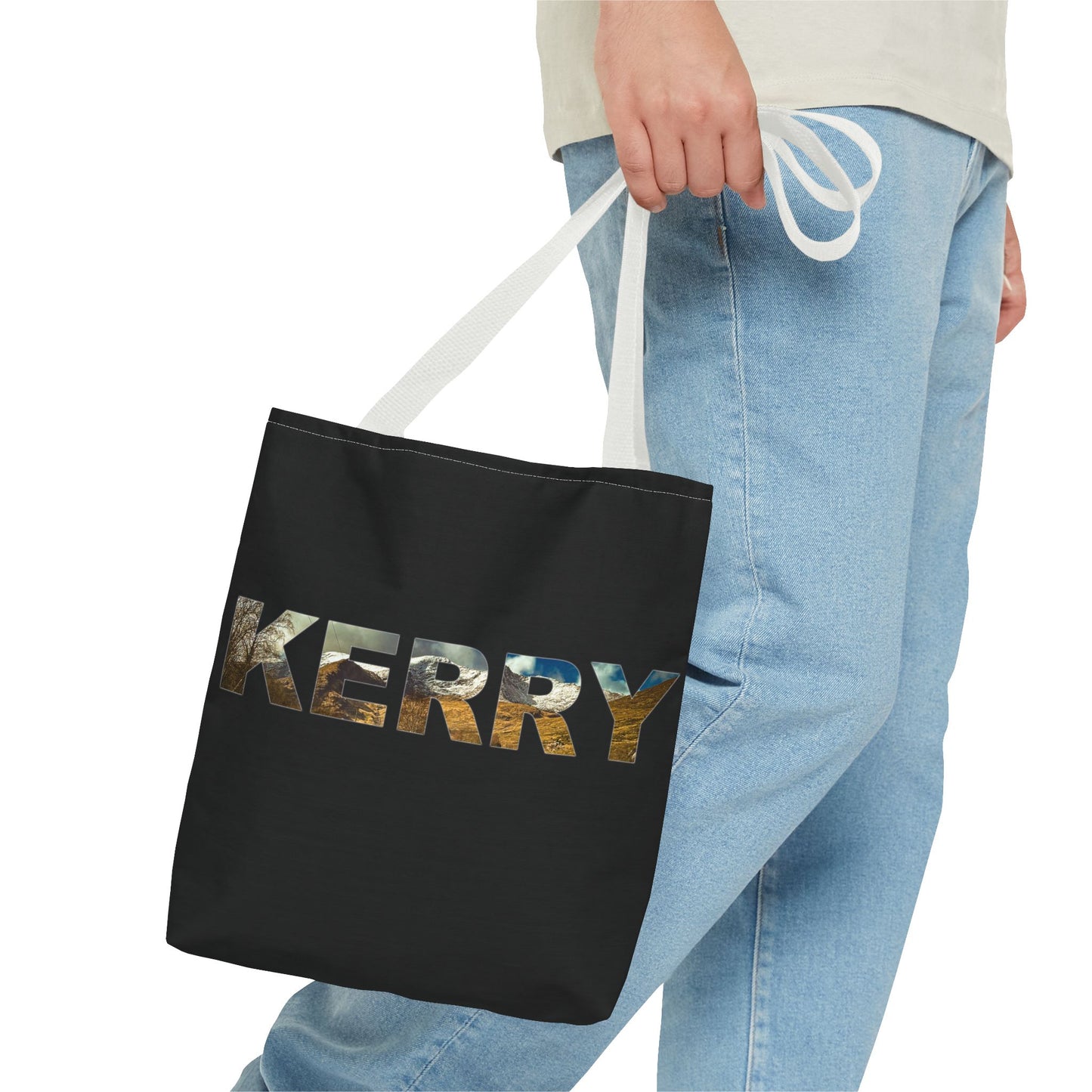 Kerry Black Style Tote Bag (AOP)