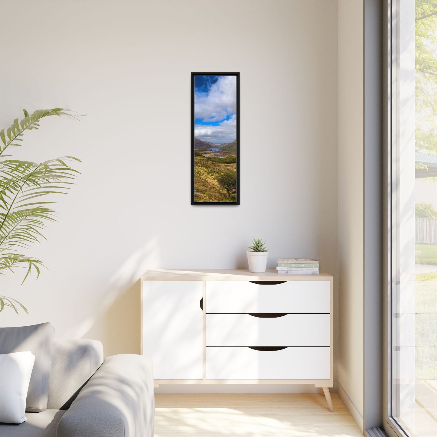 Matte Canvas, Framed (Multi-color)
