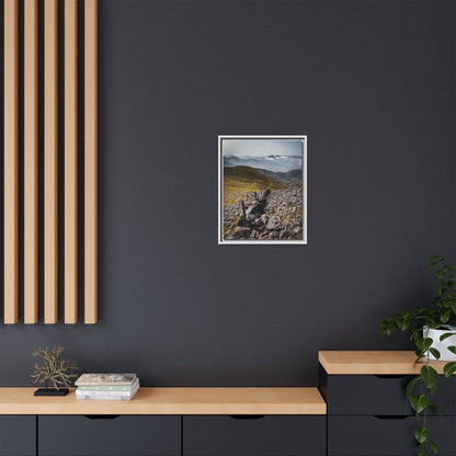Wall Matte Canvas, Framed (Multi-color)