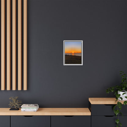 Sunset Ring Of Kerry Matte Canvas, Framed (Multi-color)