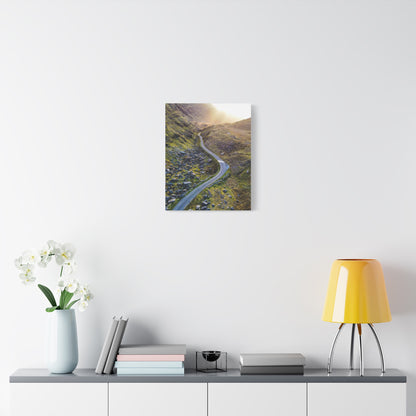 Valley Road Matte Canvas, Stretched, 1.25"