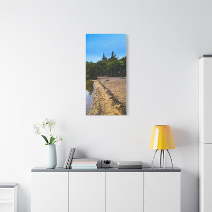 Muckross Lake Beach Matte Canvas, Stretched, 1.25"