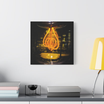 Bulb Matte Canvas, Stretched, 1.25"