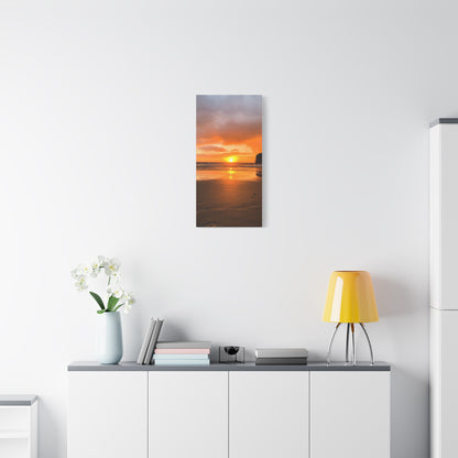 Sunset in Ballybunion Matte Canvas, Stretched, 1.25"