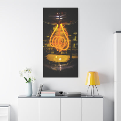 Bulb Matte Canvas, Stretched, 1.25"