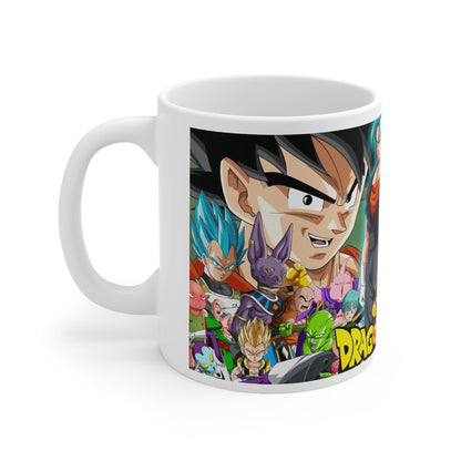 Dragon Ball Super Ceramic Coffee Cups - 11oz & 15oz Anime Mugs