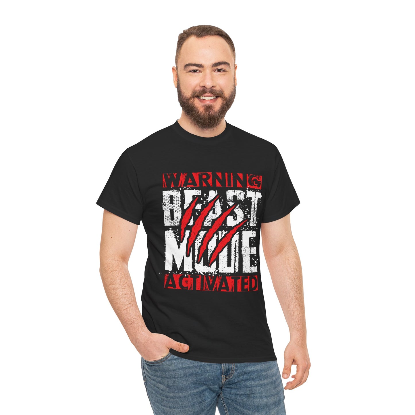 Warning Unisex Heavy Cotton Tee
