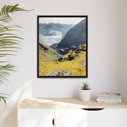 Kerry Mount Matte Canvas, Framed (Multi-color)