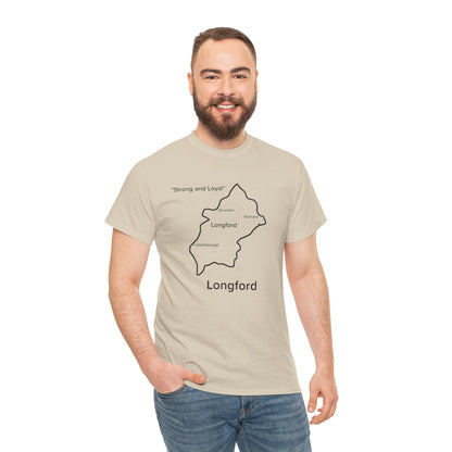 Longford Unisex Heavy Cotton Tee White Edition