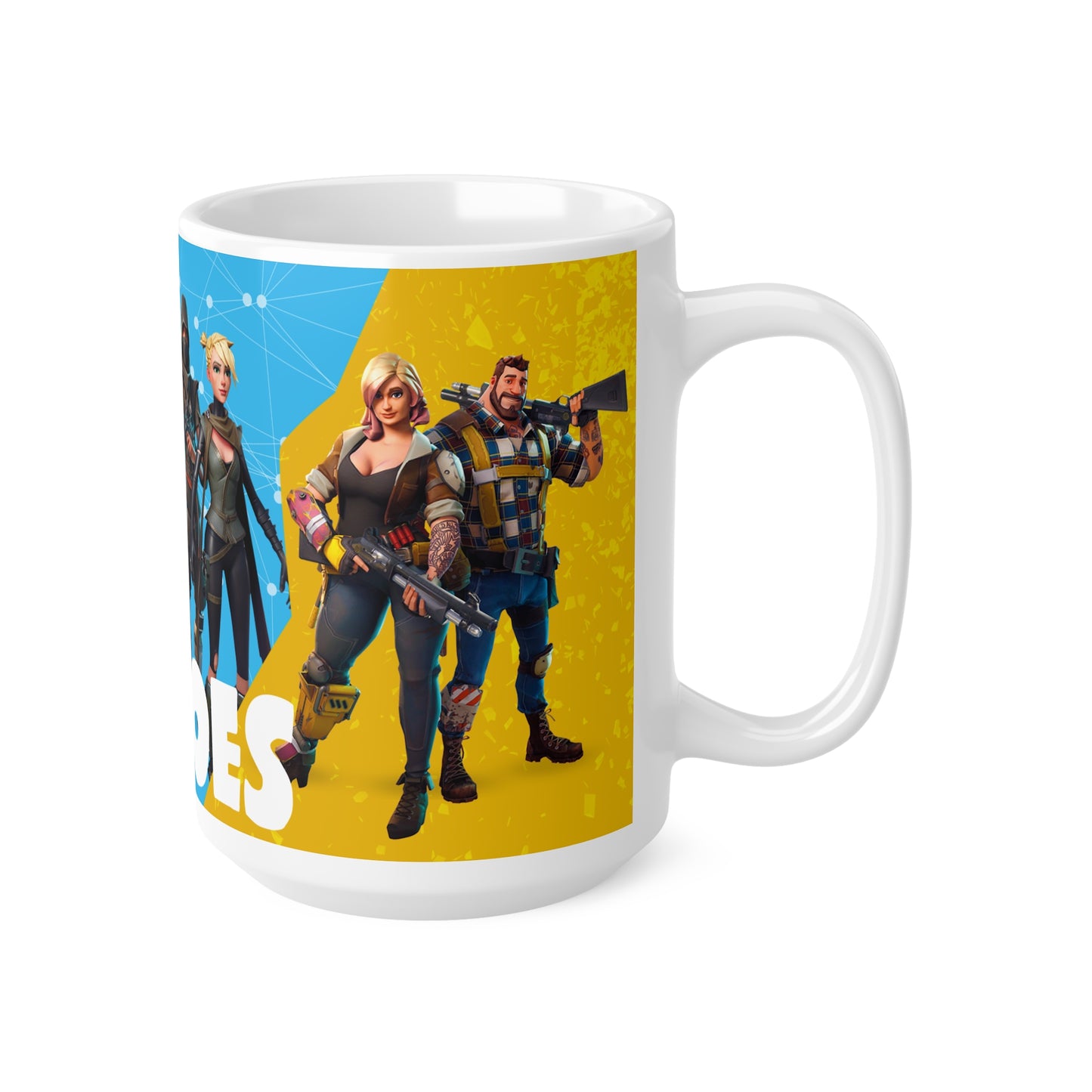 Fortnite Heroes Ceramic Coffee Mug - 11oz & 15oz