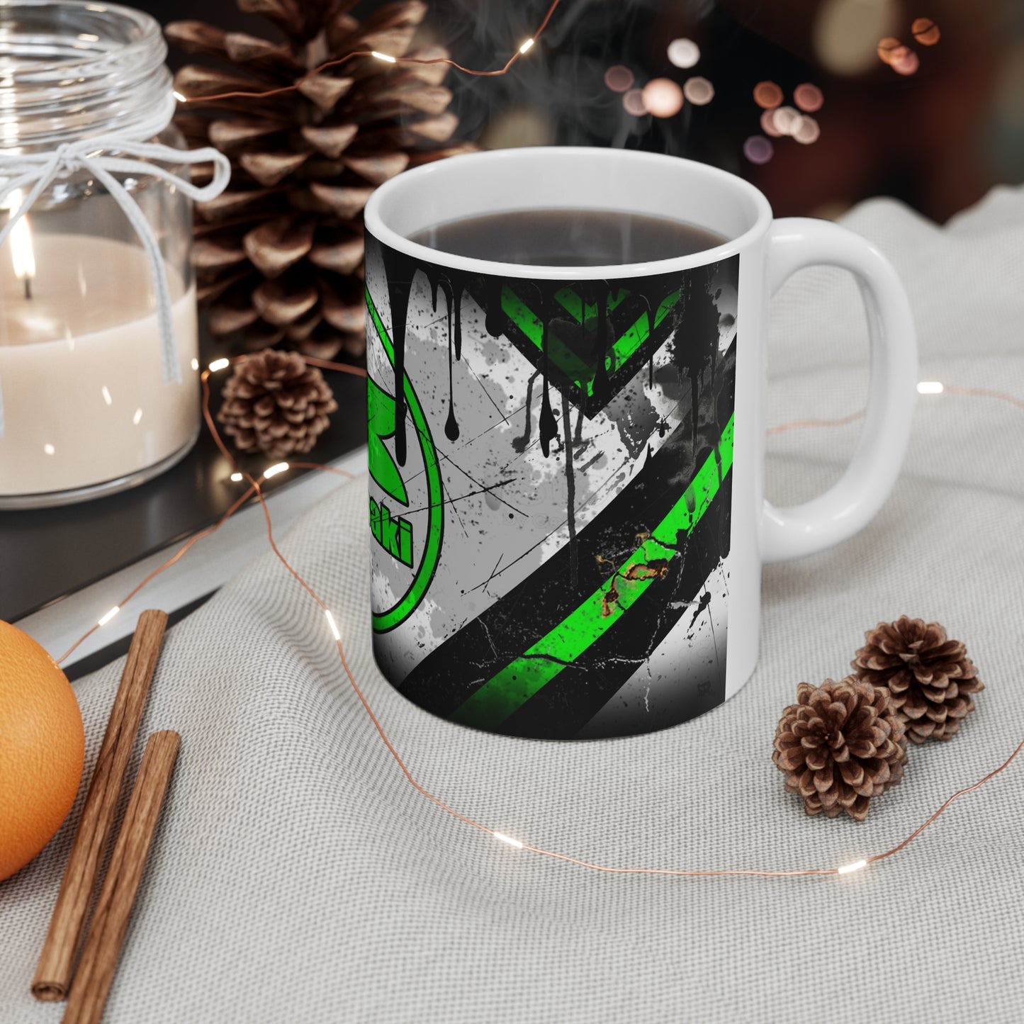 Kawasaki Graffiti Ceramic Coffee Cup - 11oz & 15oz