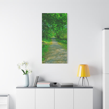 Listowel River Walk Matte Canvas, Stretched, 1.25"