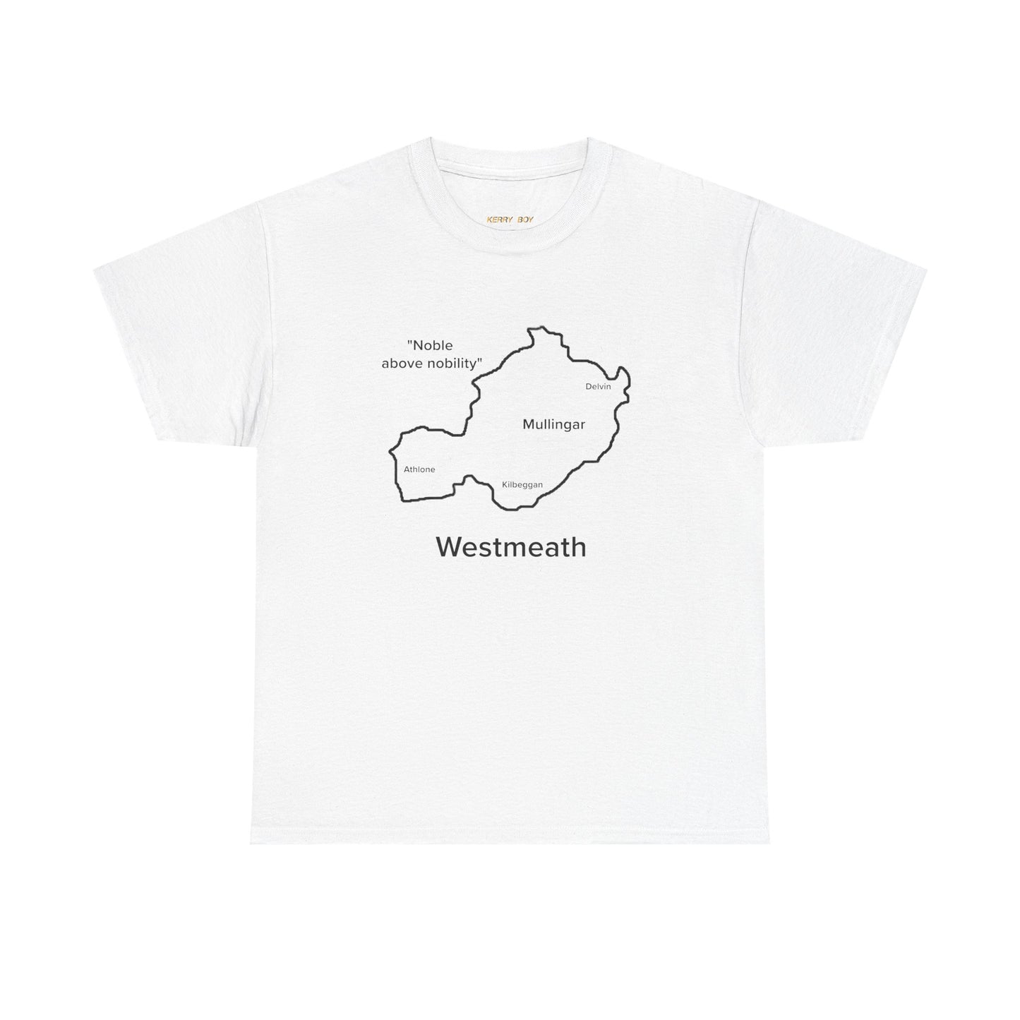 Westmeath Unisex Heavy Cotton Tee White Edition