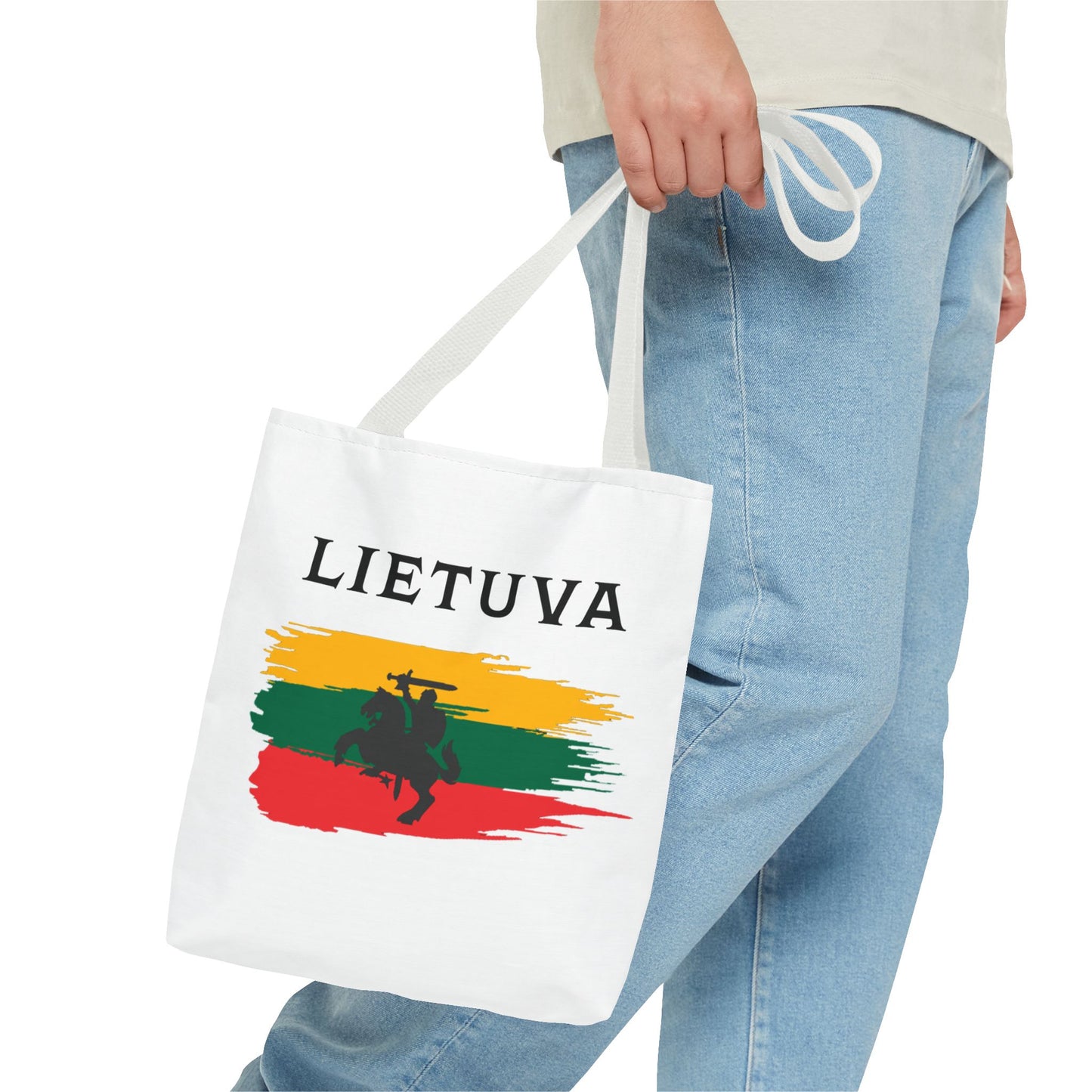 Cultural Spirit Tote Bag - Celebrate Lithuania with Vibrant Design