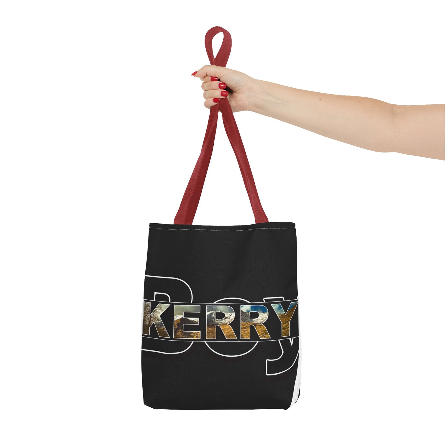 Kerry Boy Black - Black Tote Bag (AOP)