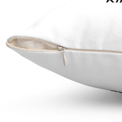 Kilkenny Spun Polyester Square Pillow White Edition 2 Sizes