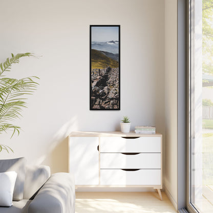 Wall Matte Canvas, Framed (Multi-color)
