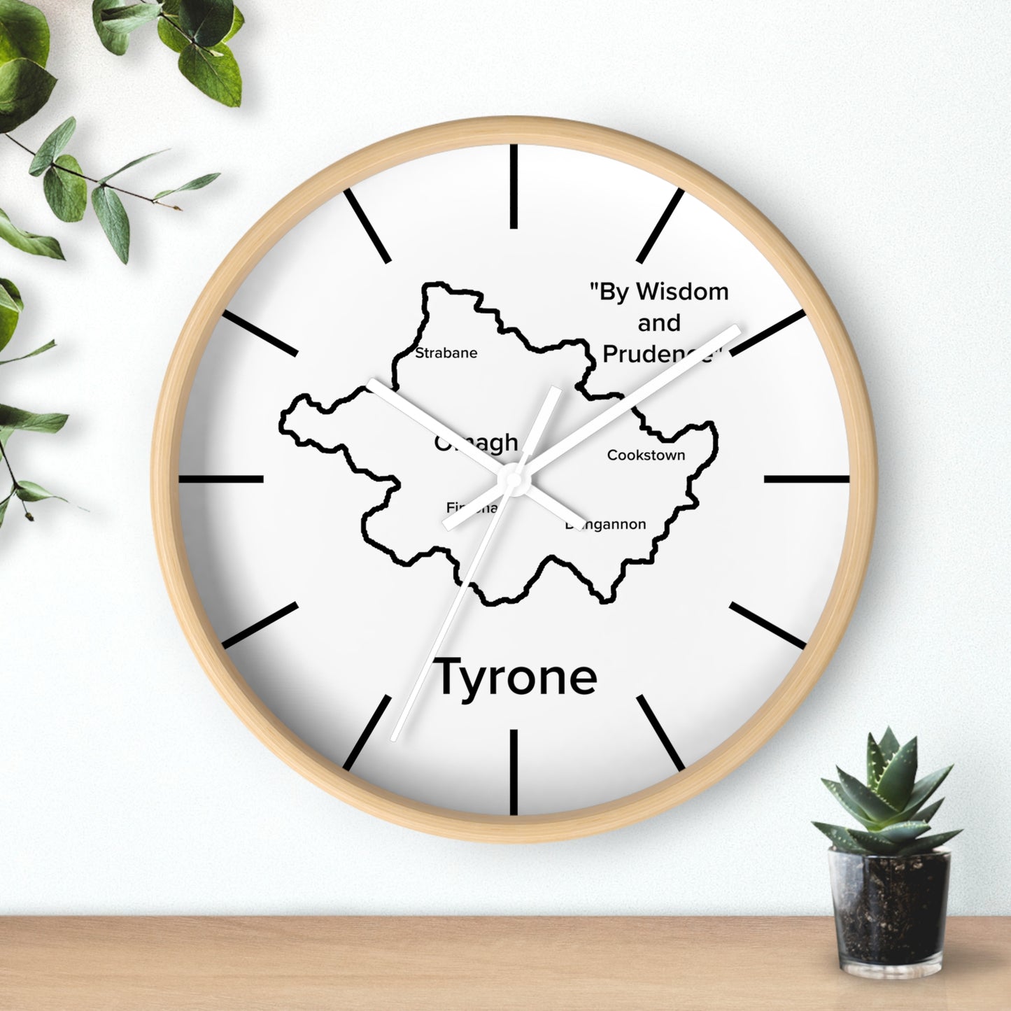Tyrone County Wall Clock
