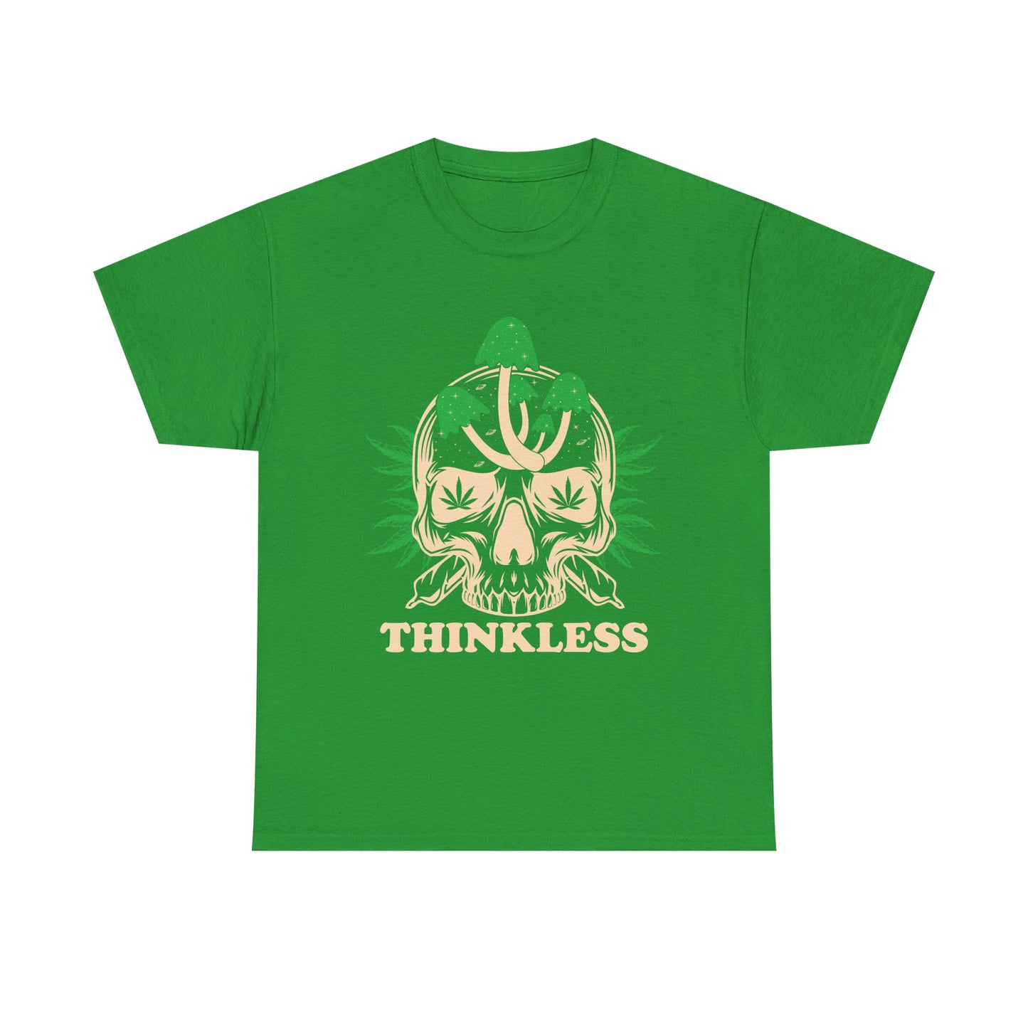 Mushroom Skull 'THINKLESS' T-Shirt