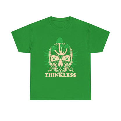 Mushroom Skull 'THINKLESS' T-Shirt