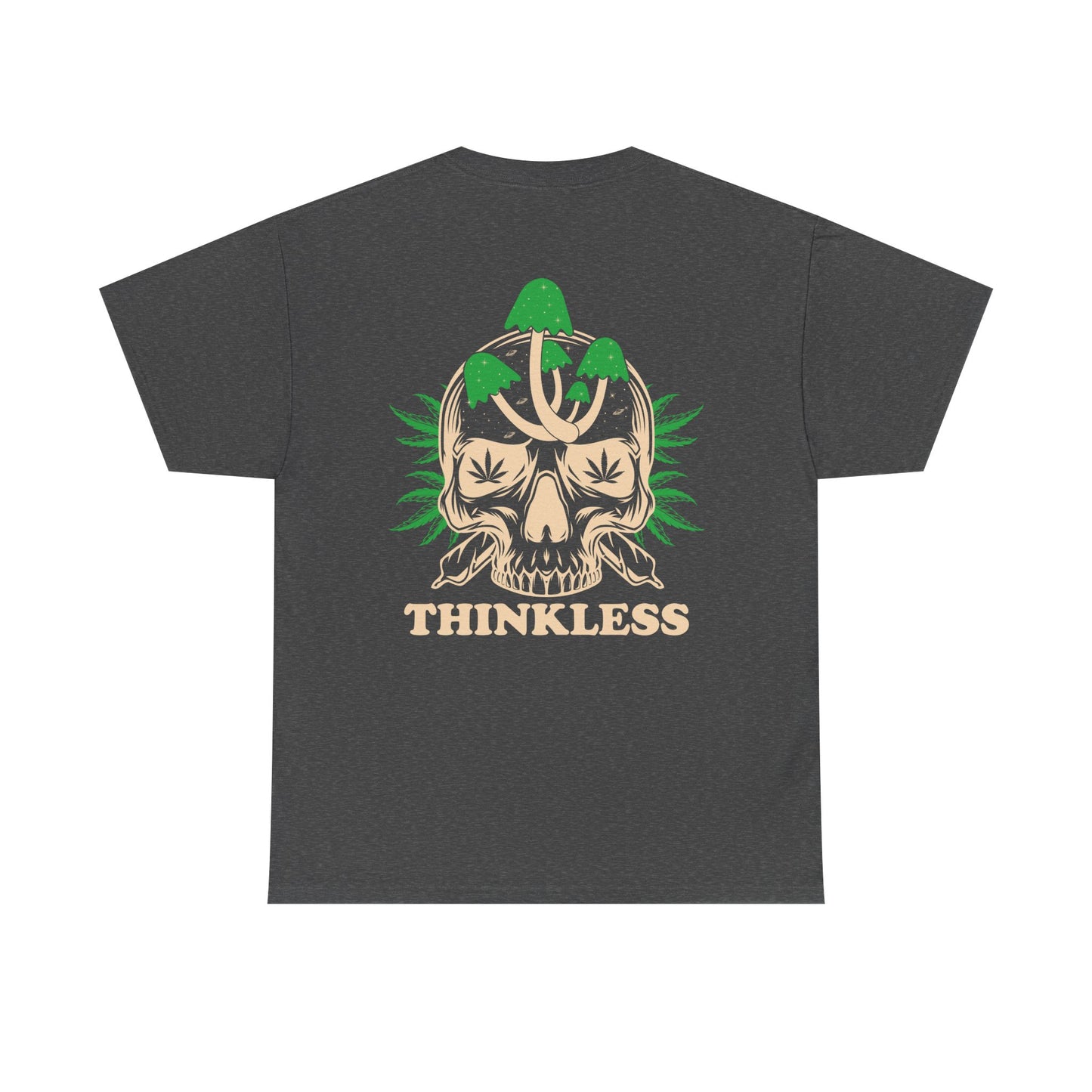 Mushroom Skull 'THINKLESS' T-Shirt