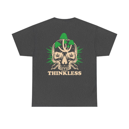 Mushroom Skull 'THINKLESS' T-Shirt