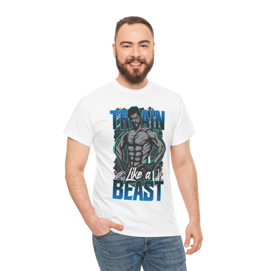Train Like A Beast Unisex Heavy Cotton Tee