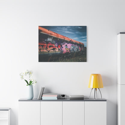 Night Train Matte Canvas, Stretched, 1.25"