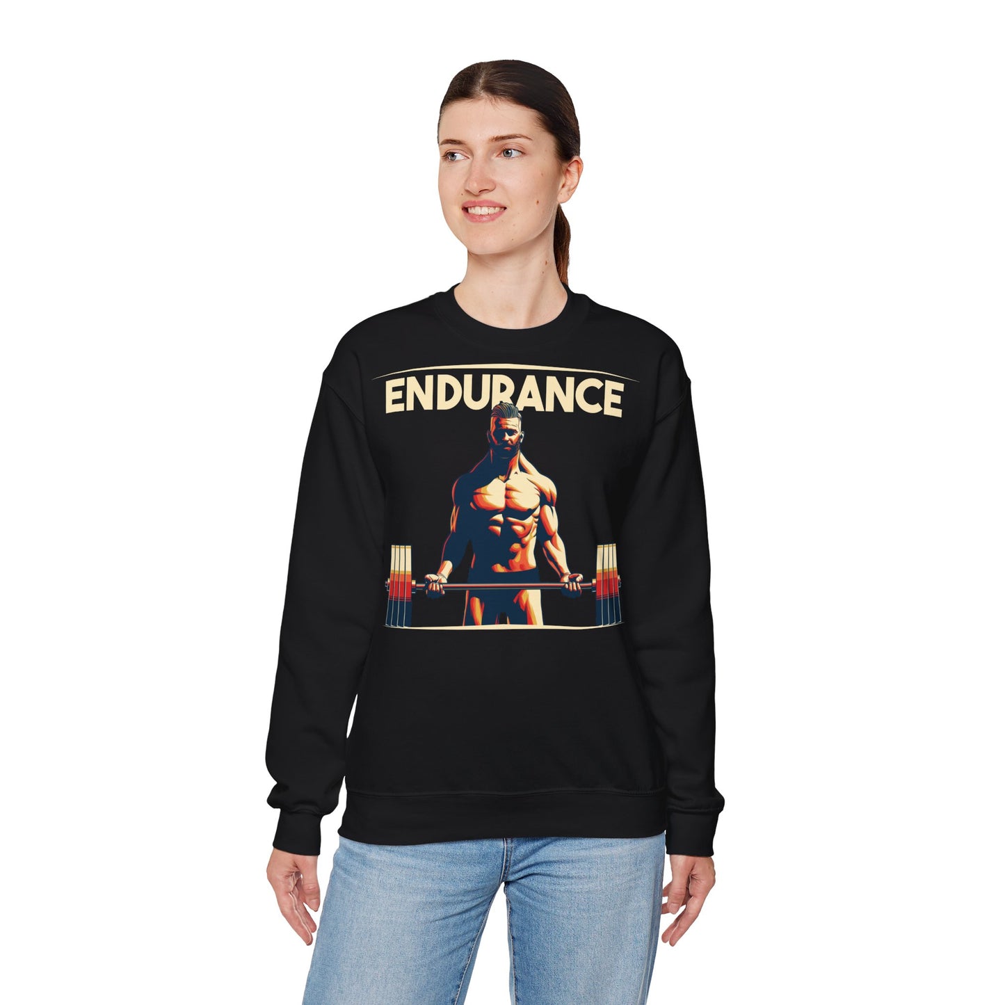 Endurance Motivation Unisex Heavy Blend™ Crewneck Sweatshirt - Perfect for Fitness Enthusiasts