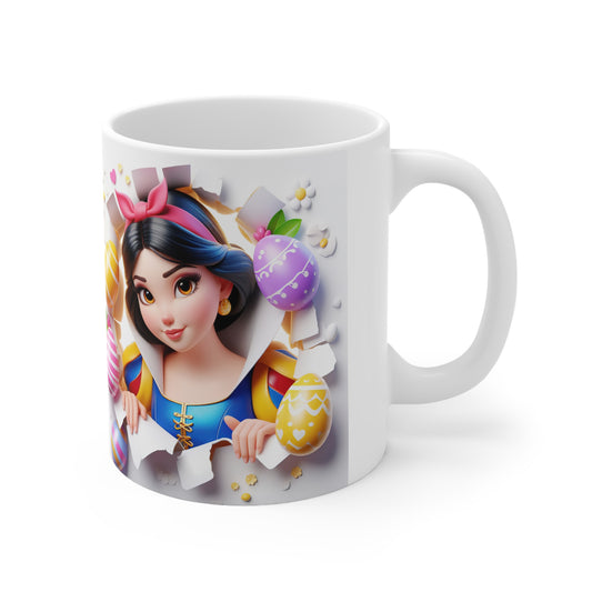 Easter-Themed Ceramic Coffee Mug with Festive Design