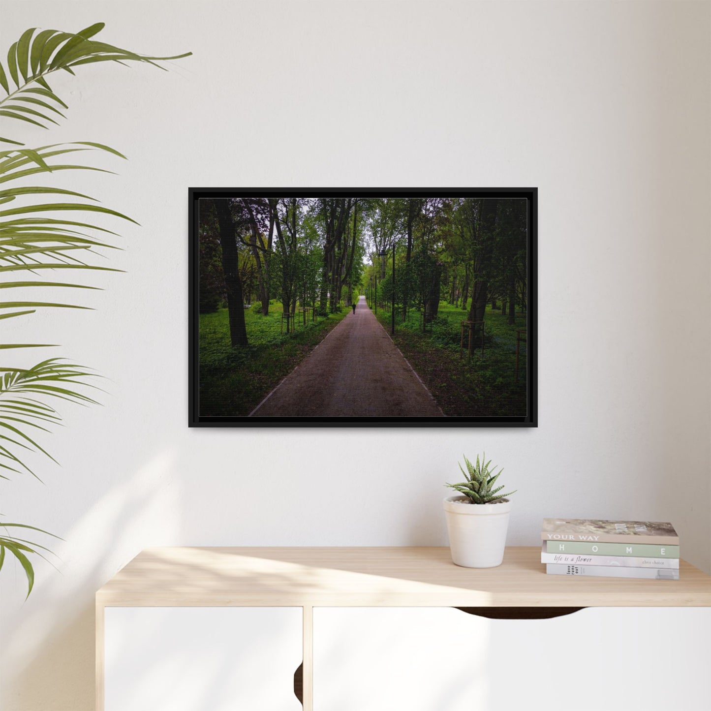 Zagares Park  Matte Canvas, Framed (Multi-color)
