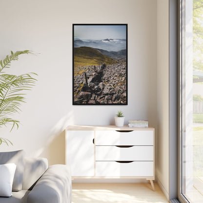 Wall Matte Canvas, Framed (Multi-color)
