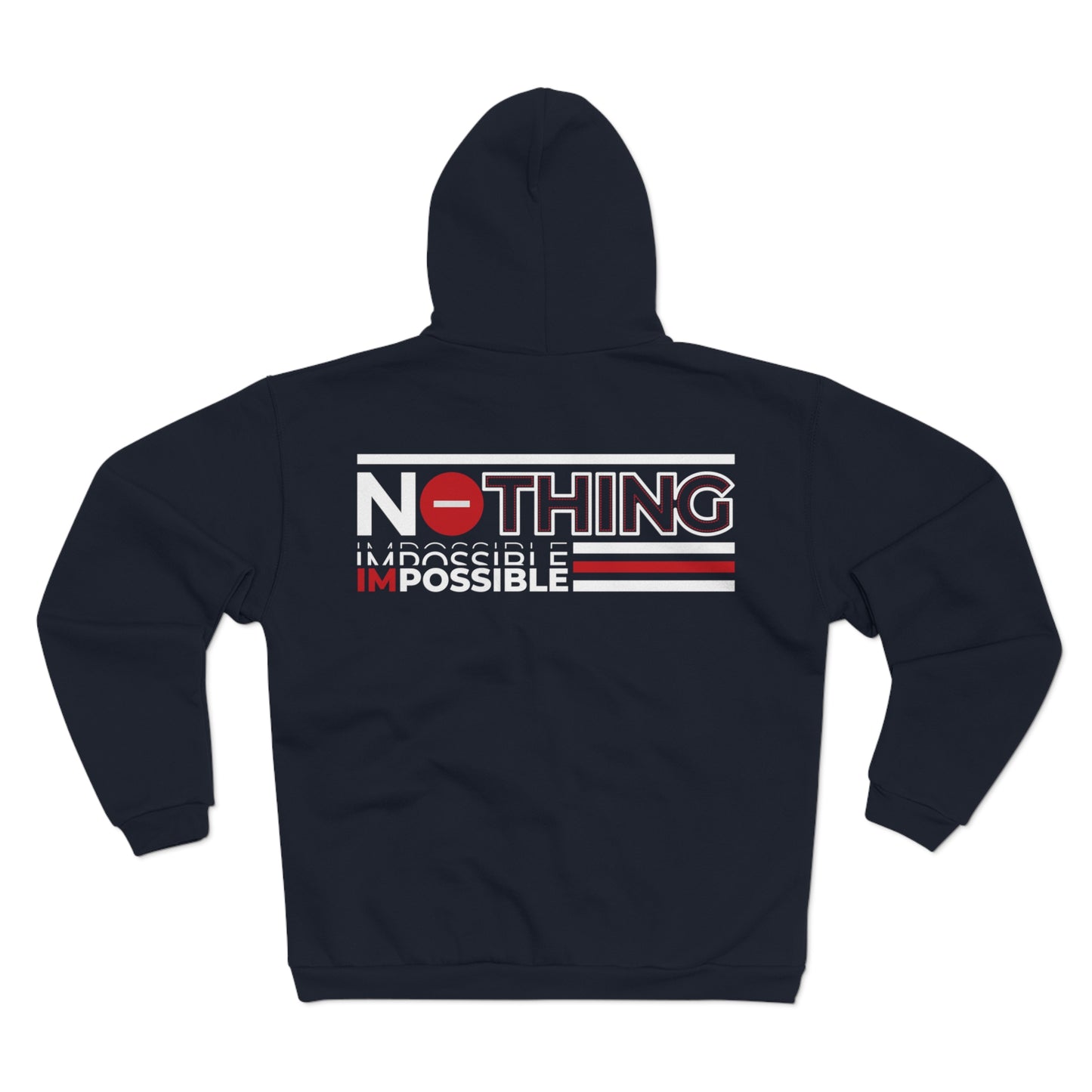 Motivational Graphic Zip - 'Nothing is Impossible' for Daily Inspiration