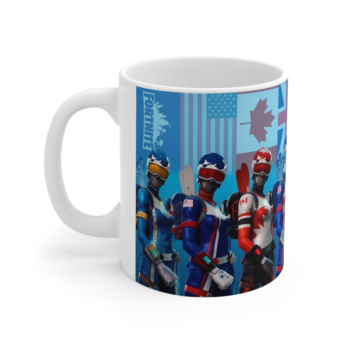 Fortnite-Themed Ceramic Coffee Cups - 11oz & 15oz - Perfect Gamer Gift