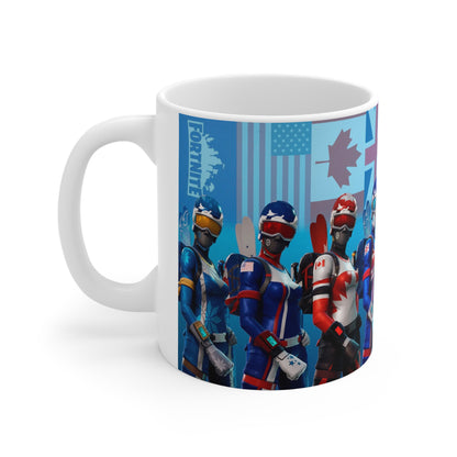 Fortnite-Themed Ceramic Coffee Cups - 11oz & 15oz - Perfect Gamer Gift