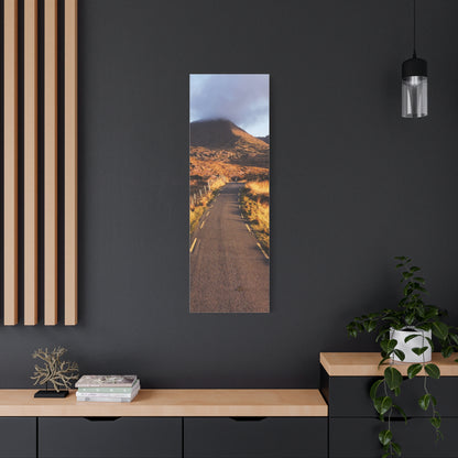 Sunset Road Matte Canvas, Stretched, 1.25"