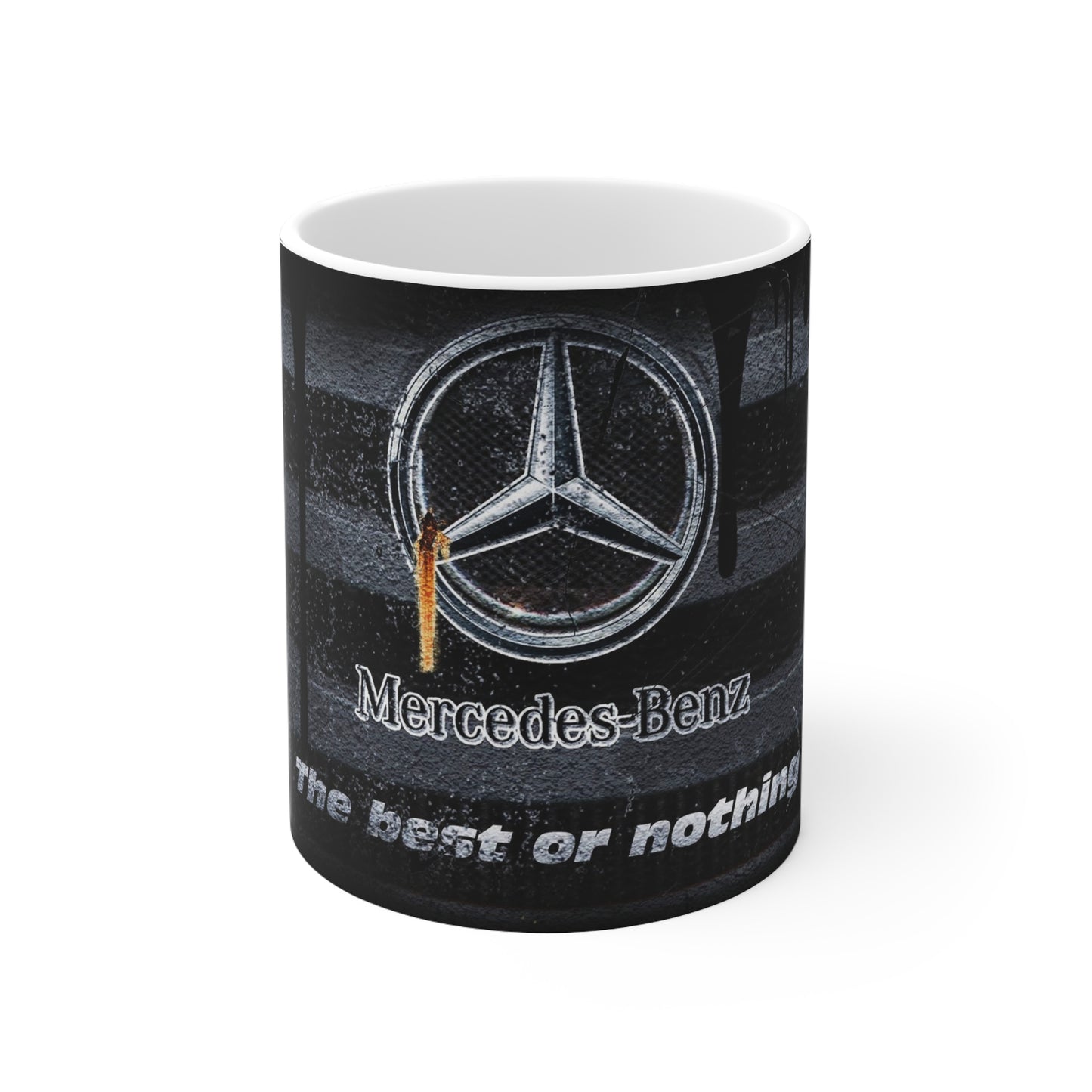 Mercedes - Benz The Best or Nothing Ceramic Coffee Cups - 11oz & 15oz