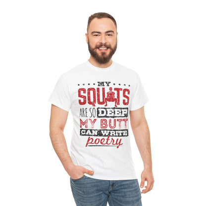 Funny Fitness Quote Unisex Heavy Cotton Tee - Perfect for Gym Lovers